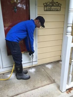 Termite control process